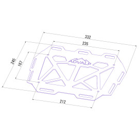 Overall and mounting dimensions